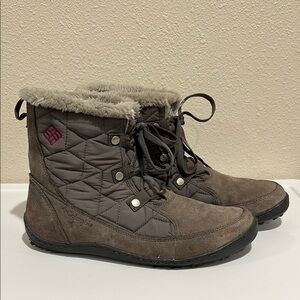 Columbia Women's Gray Winter Boots